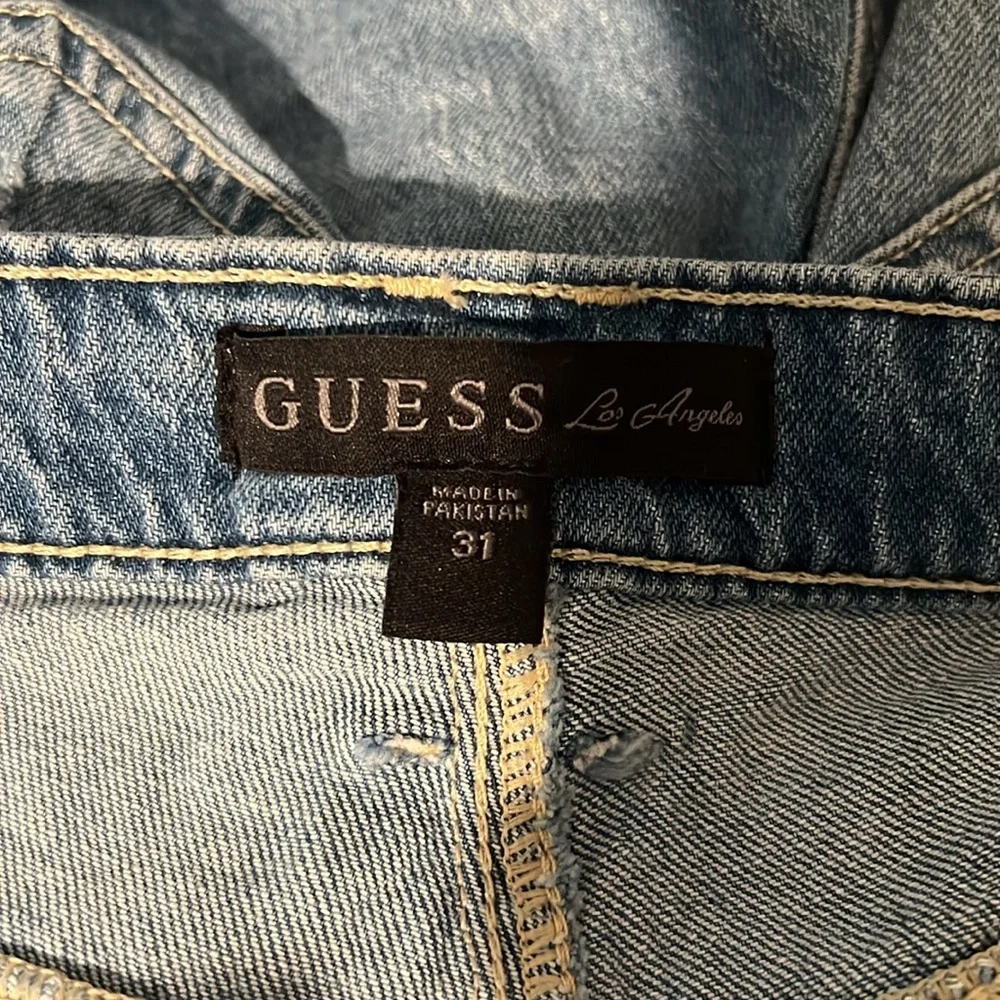 Guess cotton denim shorts . Size 31 - Picture 6 of 8